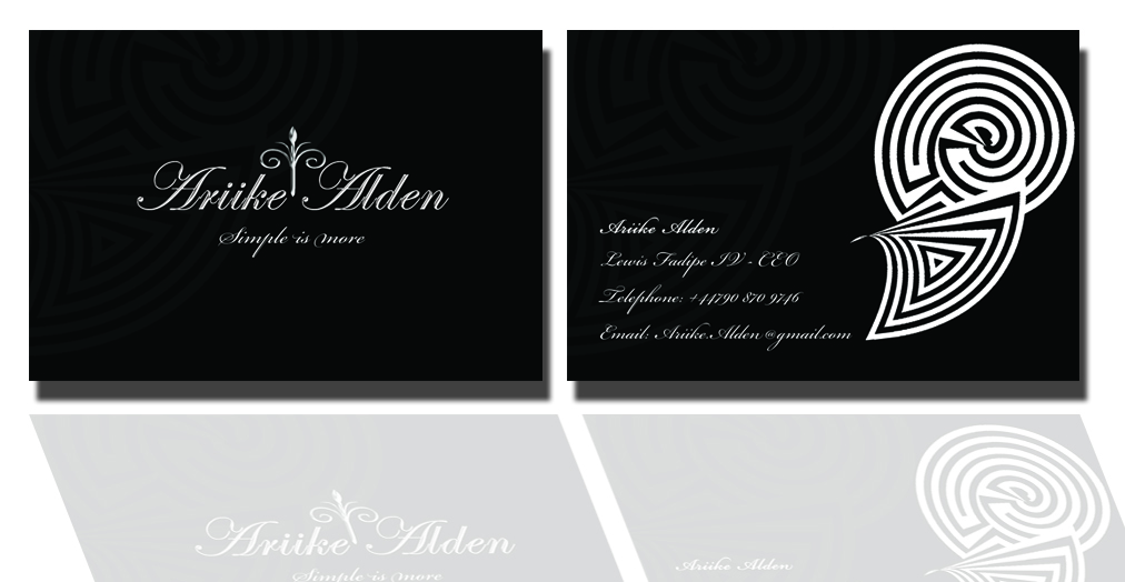 Blk Business card