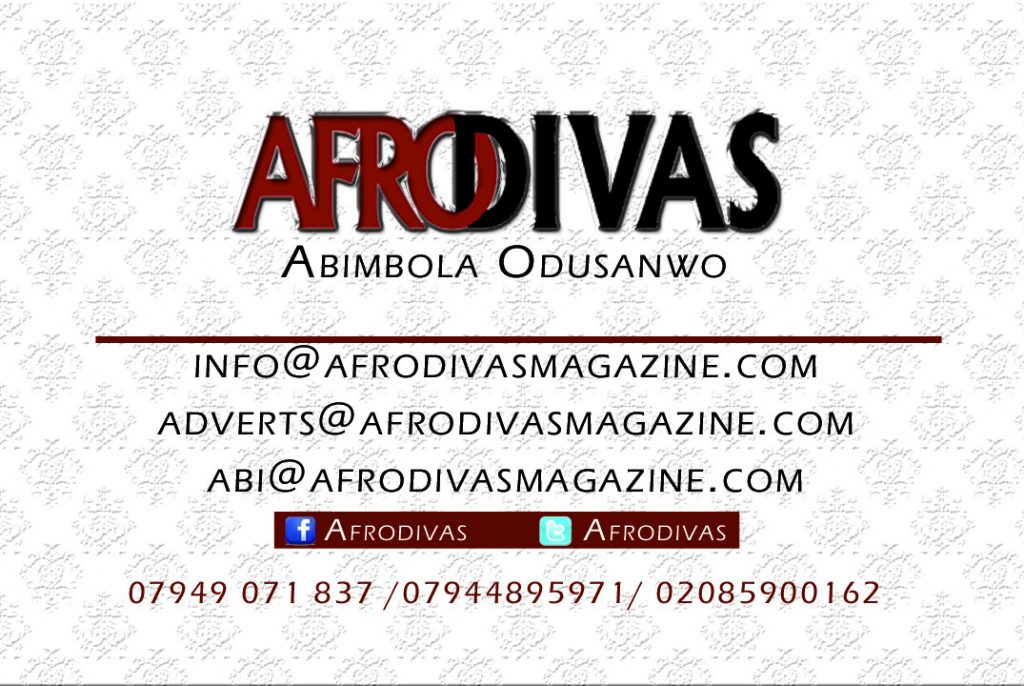 afro business card