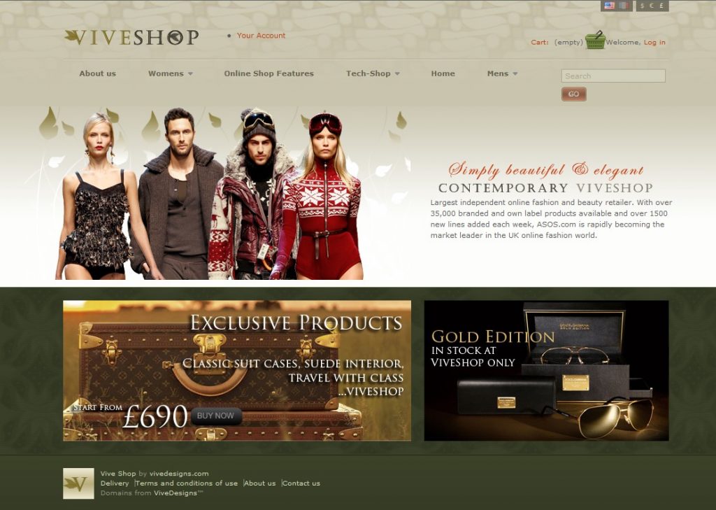 ecommerce website