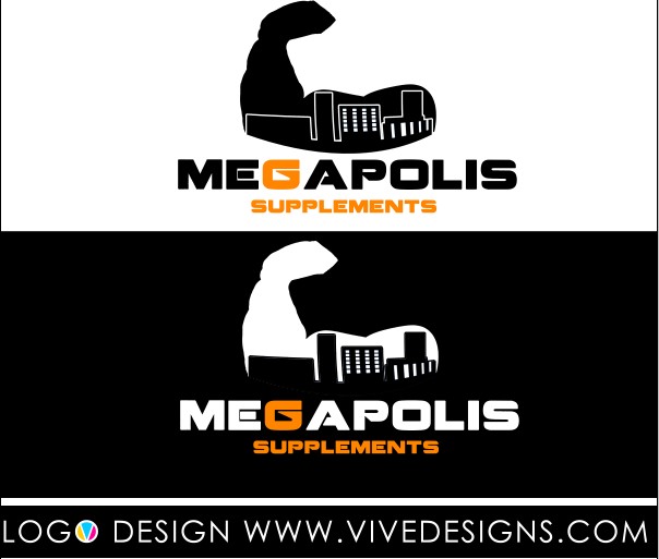 supplements logo design