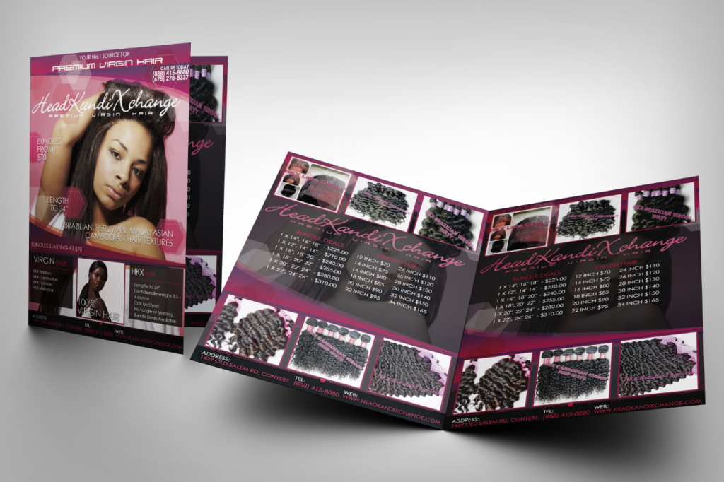 Order your Flyer/Price List Design: www.vivedesigns.com