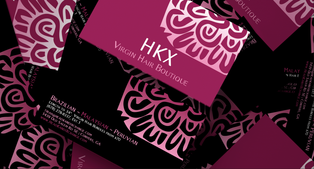 Hair Business Card Design