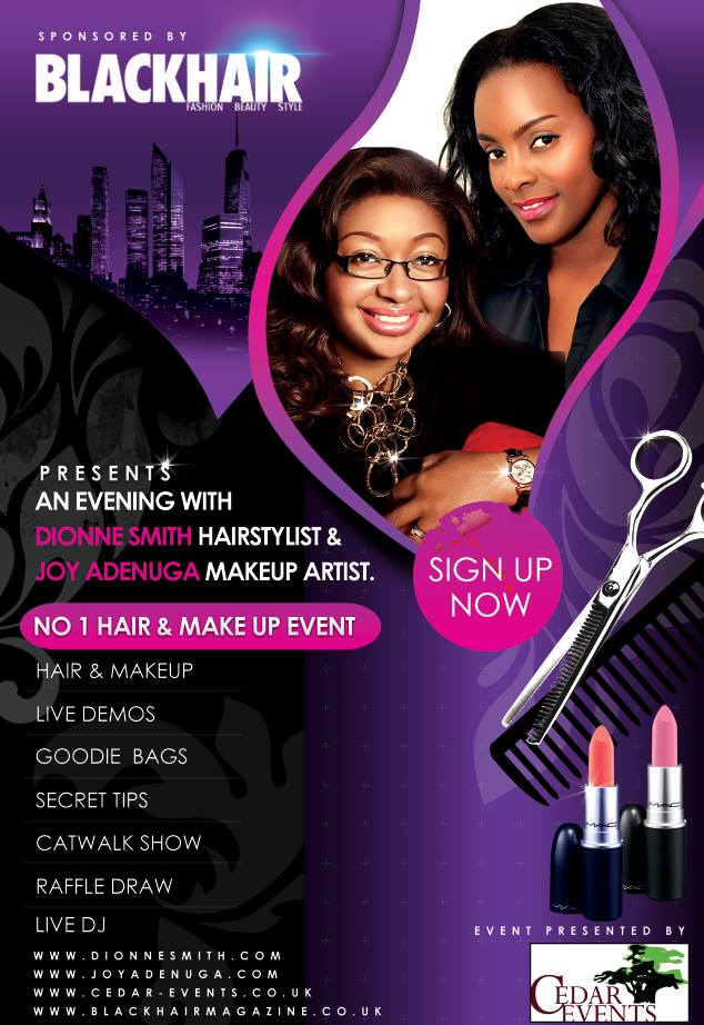 hair and beauty flyer