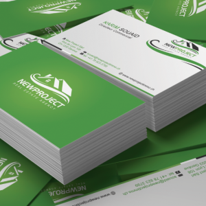 Business Card Design Property Company