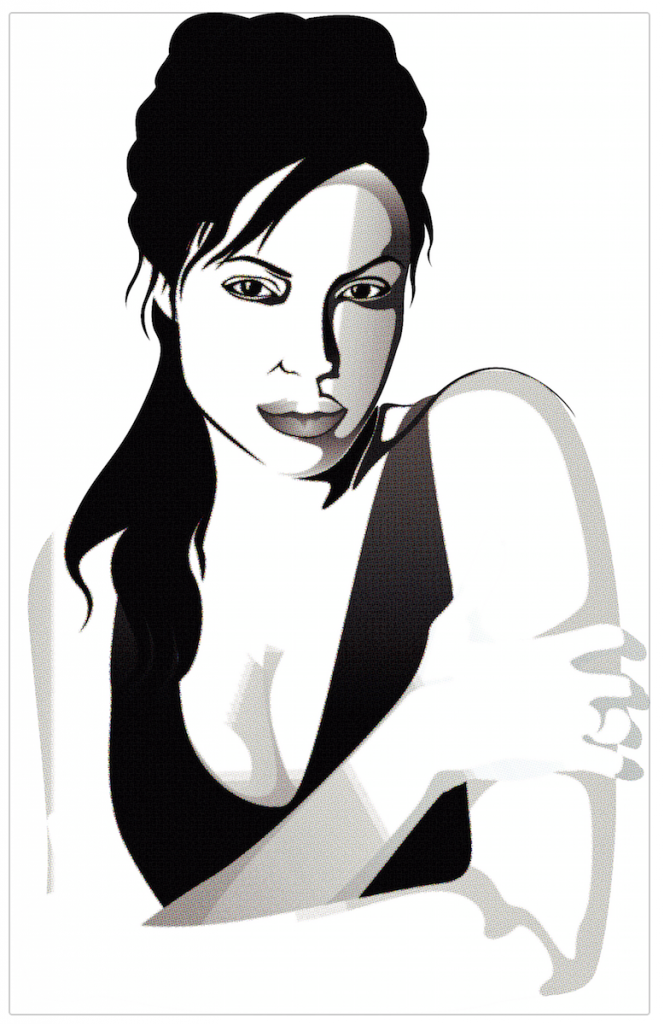 Illustration Angelina Jolie