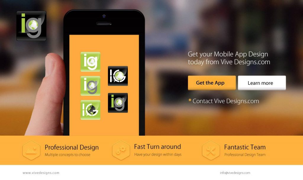 News Mobile App Icon Design