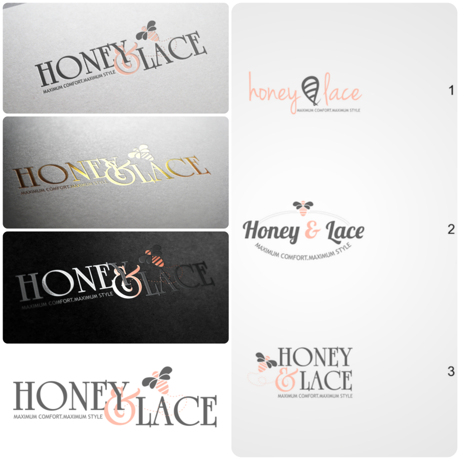 Fashion Store Honey Logo Design