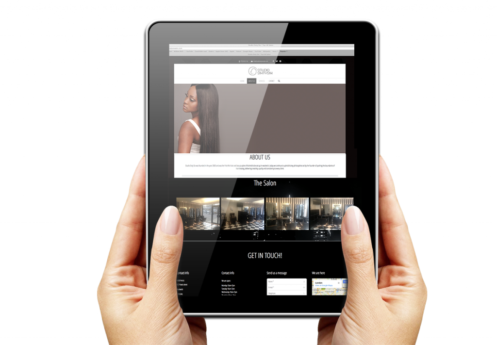 Salon Website Design London