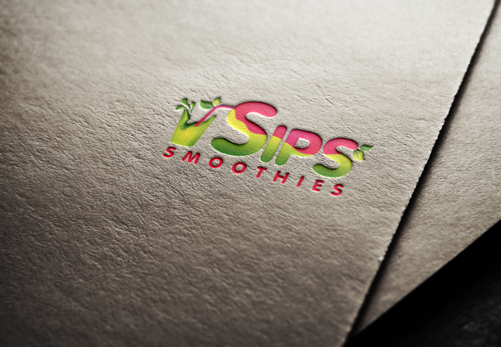 smoothies logo Design