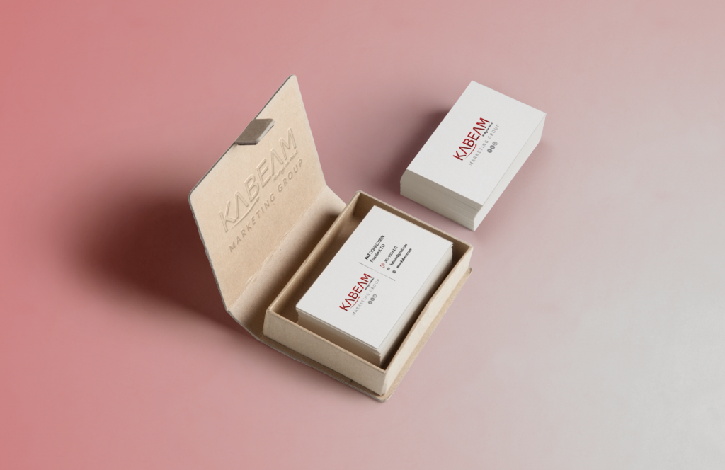 Marketing Company Business Card Design