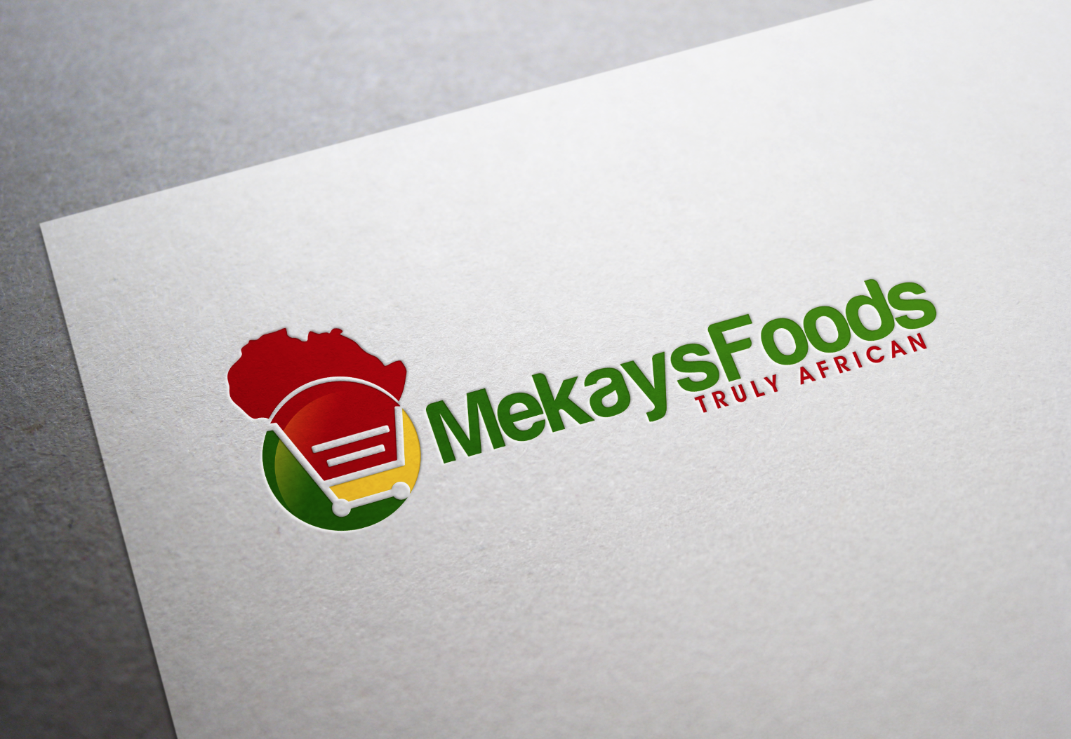 African Food Company Logo Design Vive Designs