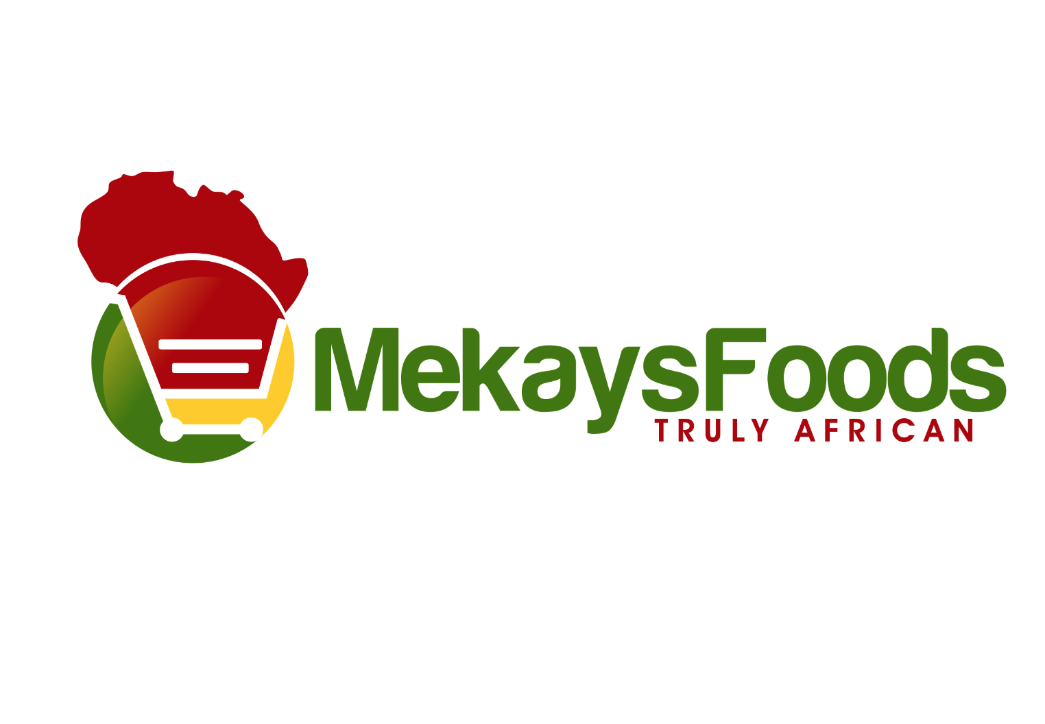 African Food Company Logo Design Vive Designs